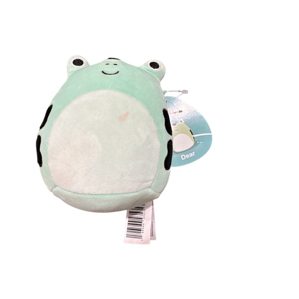 Squishmallow DEAR The POISON DART FROG Teal Green Plush Stuffed Animal Toy 5"NWT